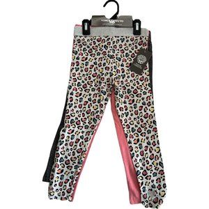 NWT Girl’s leggings Size 4 Vince Camuto 3 Pack leggings Multi Color